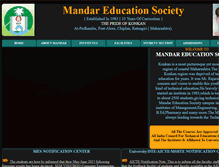Tablet Screenshot of mandaredusoc.org